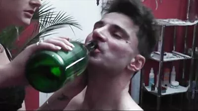 A szőke egyaránt szereti apa lánya anál a kakas-lovaglás, Kutya-Stílus döngeti